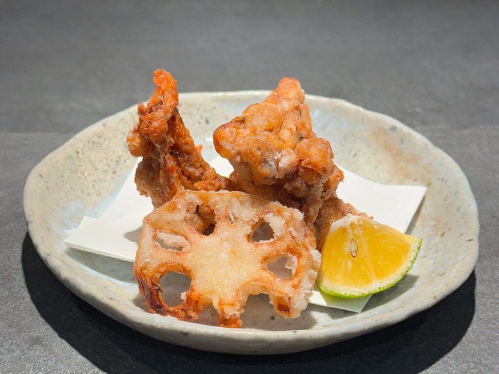 スッポンコース揚げ物